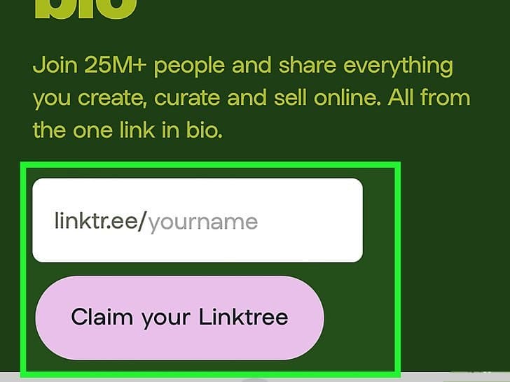 Use services like Linktree in your bio